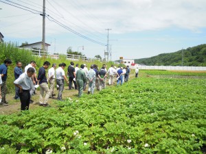 北植防視察Ｈ28，7月21日